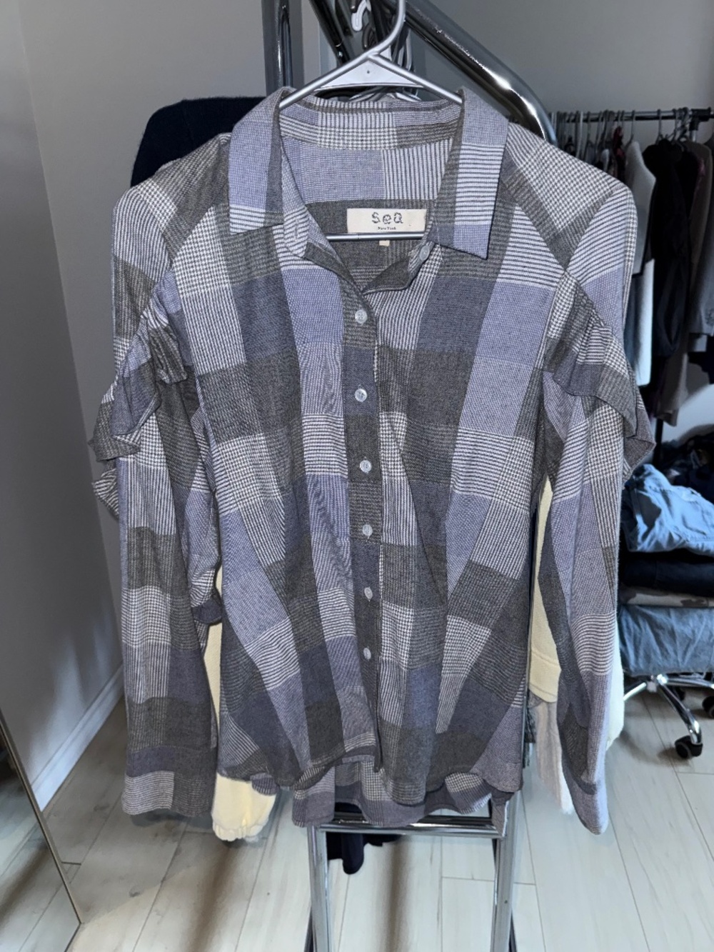 Sea New York | 4 | Ruffle Button Down - Picture 2 of 8